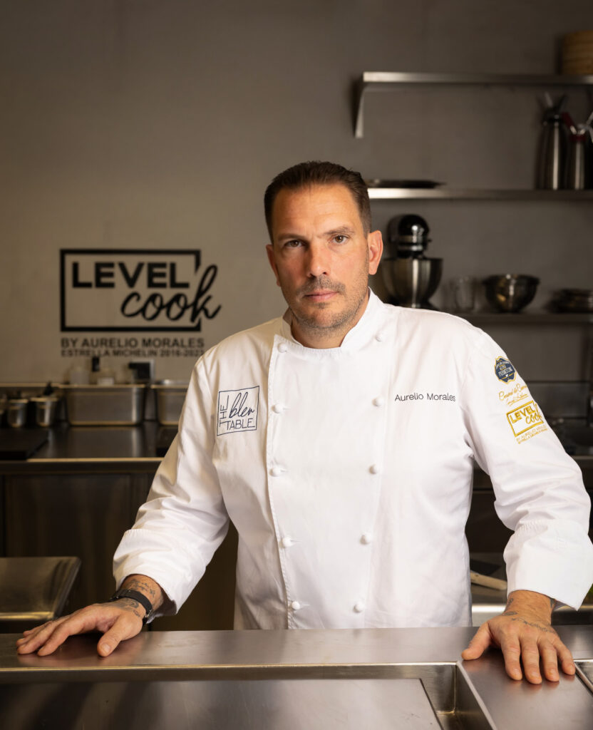 chef aurelio morales the level show madrid experiencia gastronómica estrella michelin alta cocina